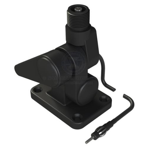 Pacific Antenna Base Fold Down 5m Cable Black Longreach Pro AM/FM