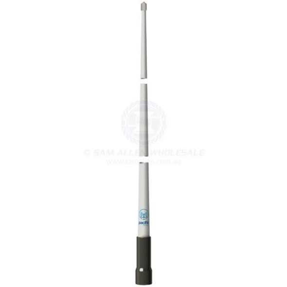 Pacific Antenna VHF 2.5m Ultraglass White Longreach Pro 6dBi