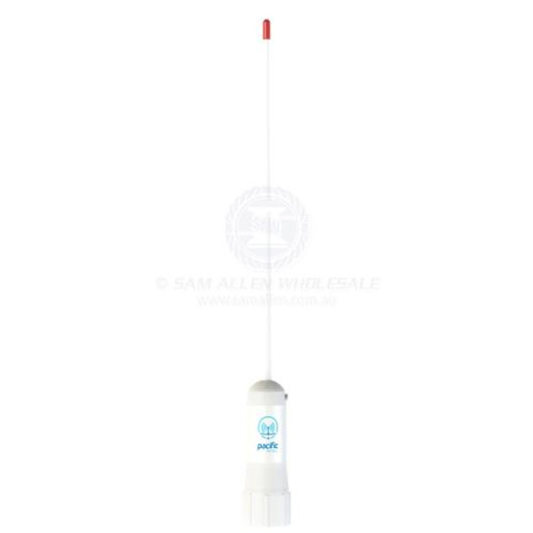 Pacific Antenna AM/FM 1m Heliflex White Seamaster Pro