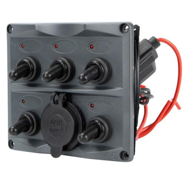 RELAXN Toggle Switch Panel with LED