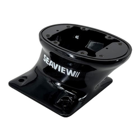 Seaview Modular Base Black Mounts - Forward Raked - 124mm High