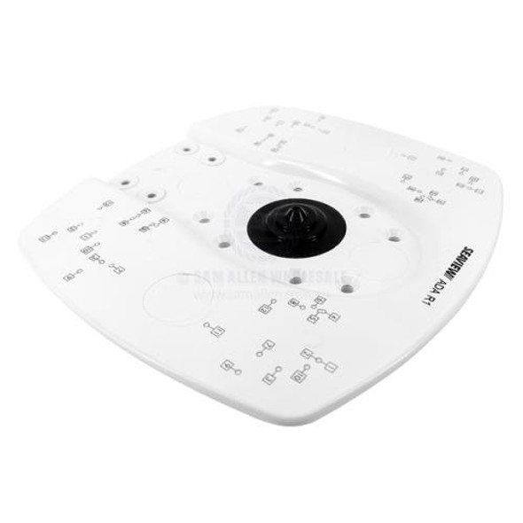 Seaview Modular Plate White - Closed Dome & Open Array Radars