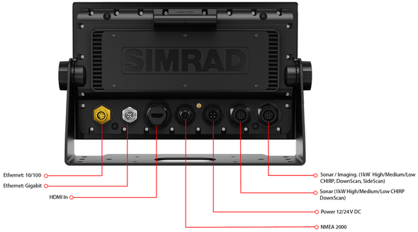 SIMRAD NSS 4 rear