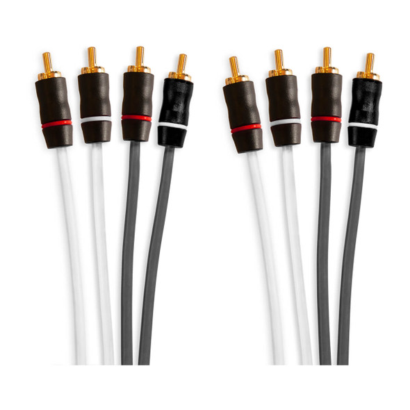 Fusion RCA Cables, 4 Channel Cable