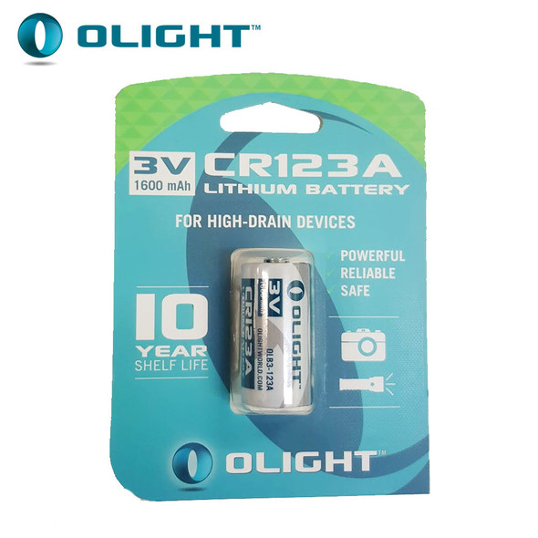 CR123A Battery 1600mah