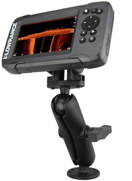 RAM Mount B-Ball Short For Lowrance Hook2 4 and 5 inch displays