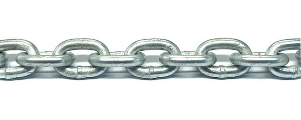 Short Link Galvanised Chain - Per Metre