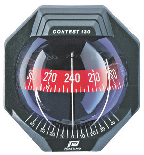 Plastimo Contest 130 Sailboat Compasses - Bulkhead Vertical