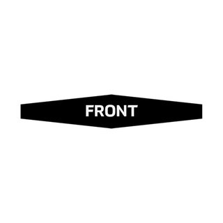 Flow-Rite Actuator Knob Decal Black/White
