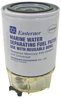 Water Separating Fuel Filters - Clear Bowl And Filter Element Only
