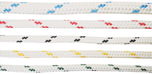 Polyester Double Braid Yacht Rope Flecked - 8mm x 200m
