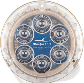 Bluefin Piranha P12 LED Underwater Lights With Bronze Base