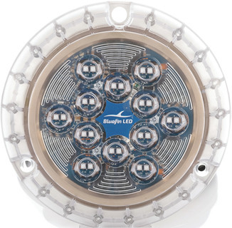 Bluefin Piranha P24 LED Underwater Lights With Bronze Base