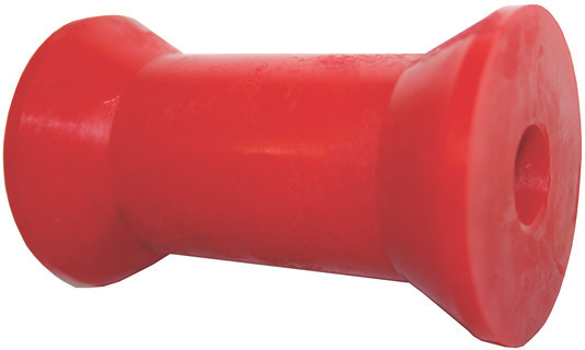 Trailer Rollers - Polyurethane Red