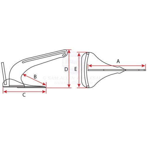 Manson Anchors - Supreme Anchor (Shhp) - Stainless Steel