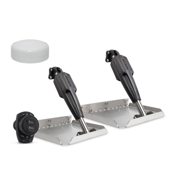 Lenco 12" x 12" Edge Mount Trim Tab Kit Include Pro Control Auto