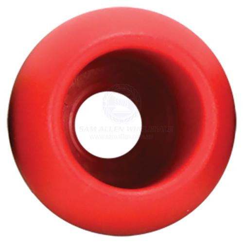 Red Nylon Parrel Beads