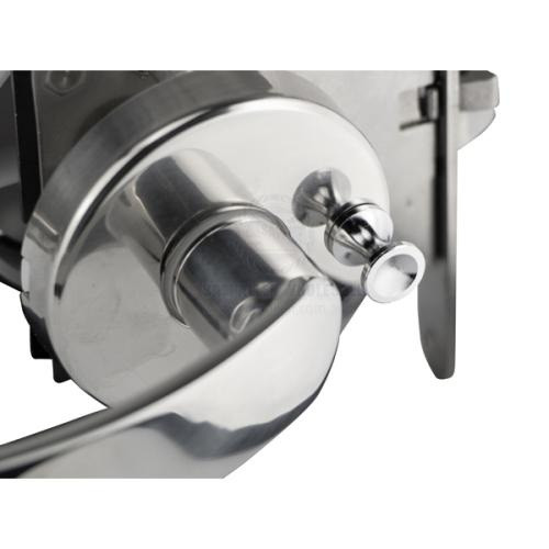 Door Lock - Mortise - Stainless Steel - Contemporary Handle Universal