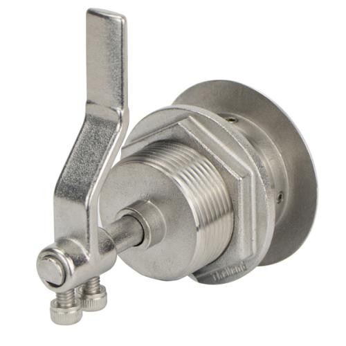 Latch Flush Mount Star Pattern with Key & Waterproof Cap