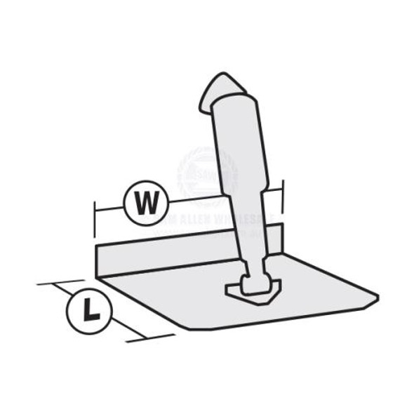 Lenco Trim Tab Kits - Standard Mount - Standard Tactile Switch With Built-In Auto Retract