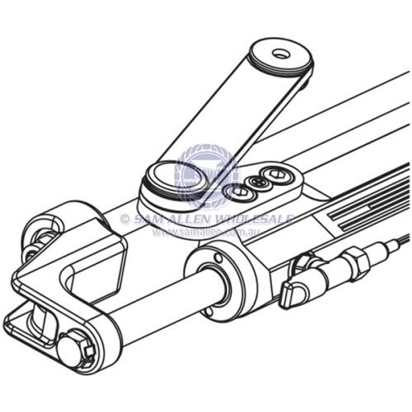 Ultraflex Hydraulic Outboard Cylinder - Front Mount - UC128-OBF