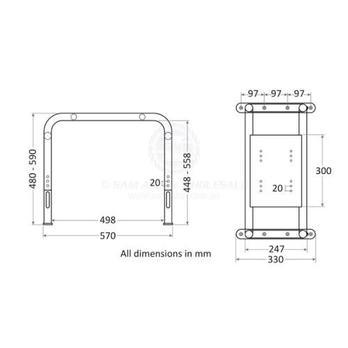 Relaxn Pedestal - Spaceframe