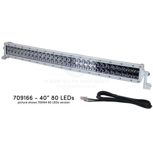 Light LED Bar 40 Inch Curved Lens 9-36v 400W White