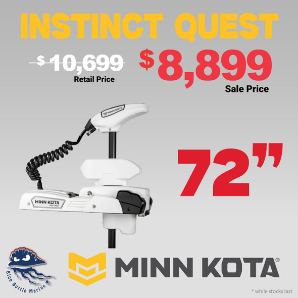 Minn Kota Riptide Instinct Quest 72” Auto Deploy