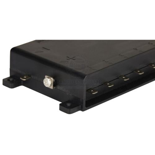 Relaxn 6-Gang Membrane Touch Switch Panel with LED Indicators and Bluetooth