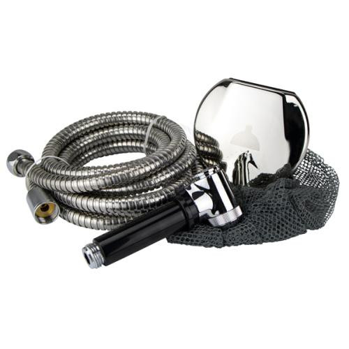 Transom Shower With Stainless Steel Hose