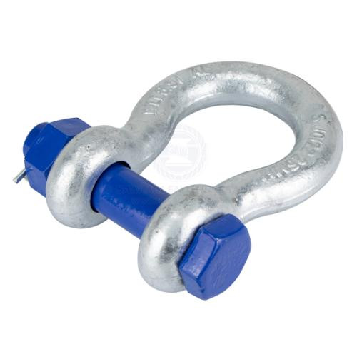 Shackles - Bow - Safety Pin Galvanised - Grade S