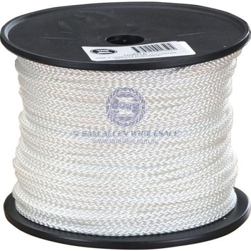 Strong Rope - Polyester - 8 Strand Braided (White)