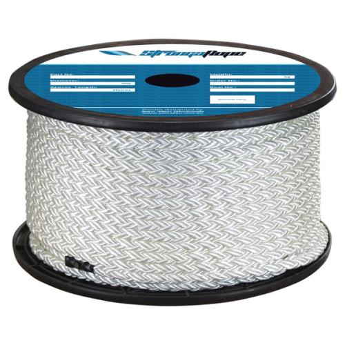 Strong Rope - Nylon - 8 Strand Braided Natural (Reel)