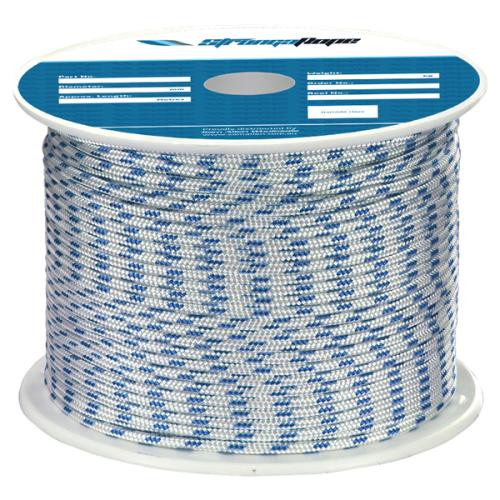 Strong Rope - Polyester Yachting Braid (Blue Fleck)