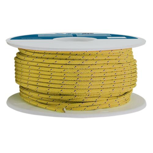 Strong Rope - Polyester Cover/Uhmwpe Core - Double Braid (Yellow)