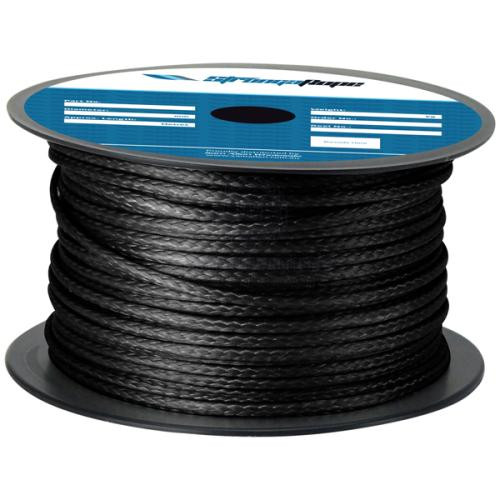 Strong Rope - UHMWPE SK75/SK62 - 12 Strand Single Braid (Black)