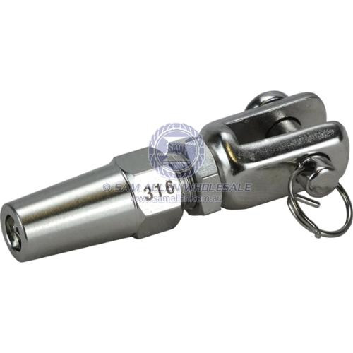 Swageless Terminal - Quick Fit Fork - Stainless Steel - 316G