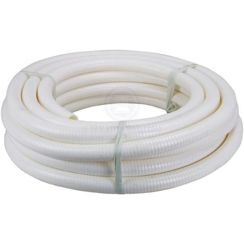 Hose Sanitation Nylon Reinforced PVC White