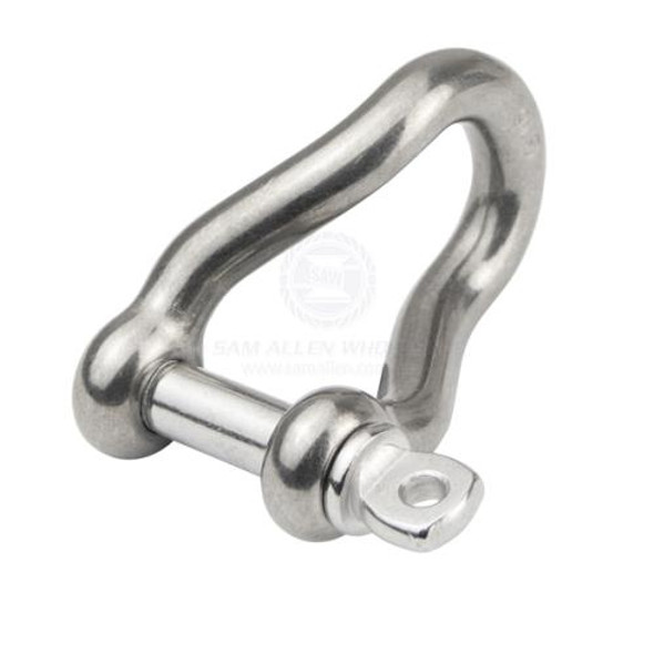 Shackles - Twisted - Stainless Steel - 316G