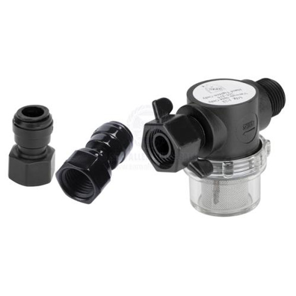 Water Filter Kit Shurflo Swivel Nut Suit 15mm DMfit QC Tubing