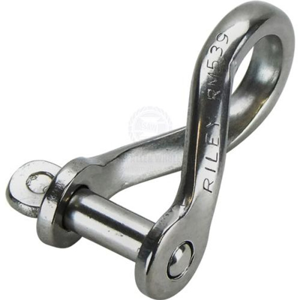 Riley Shackle S/Steel Long Twisted