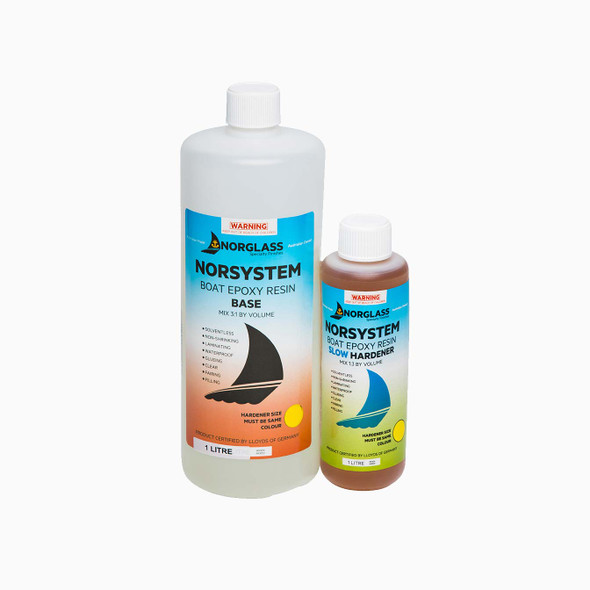 Norglass Norsystem Base and Slow Hardener