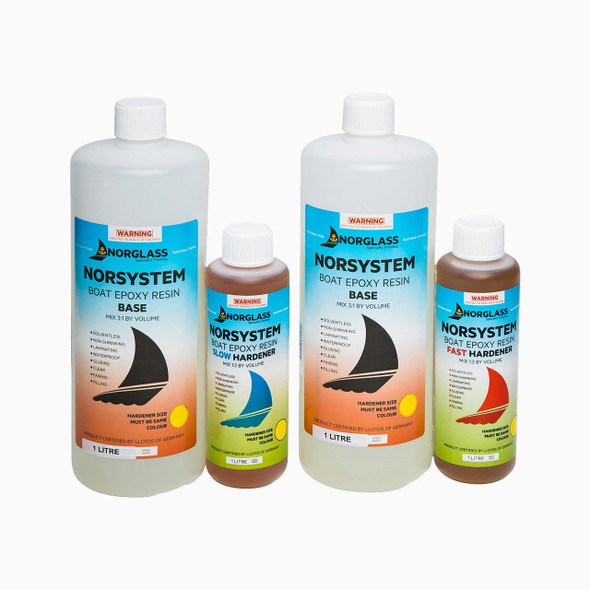 Norglass Norsystem Base and Hardener Pack