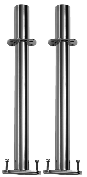 Viper Fibreglass Removable Bait Board Legs & Fittings 420mm Long