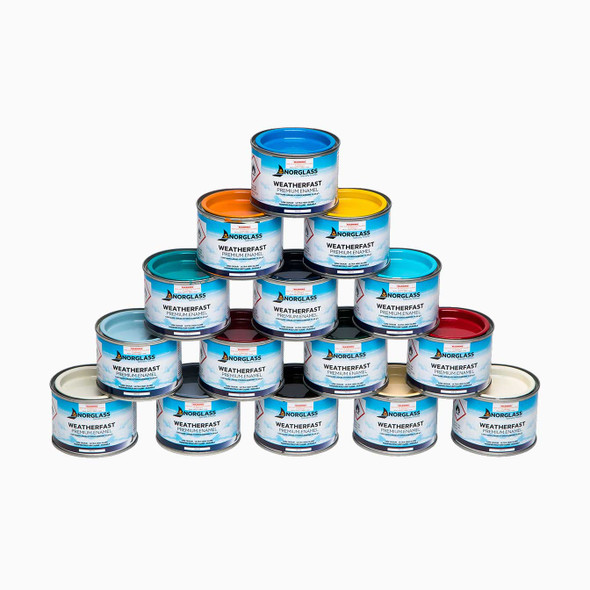 Norglass Weatherfast Premium Enamel Gloss Colour Available