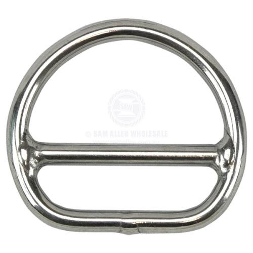D Ring - Double Bar - Stainless Steel