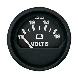 Faria Euro Style 2" Volt Meter