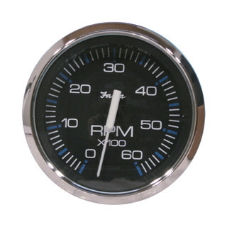 Faria Chesapeake Black 4" Tachometer 6000 RPM Inboard
