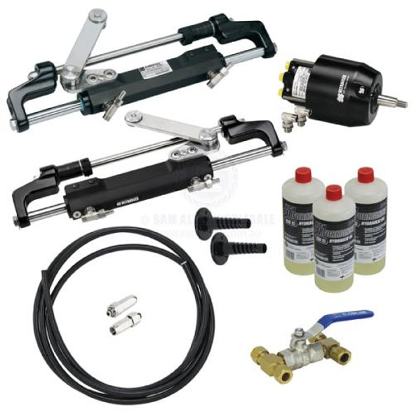 Ultraflex Hydraulic Steering Kits - Twin Engine Dual Cylinder - Fluid Link Kit