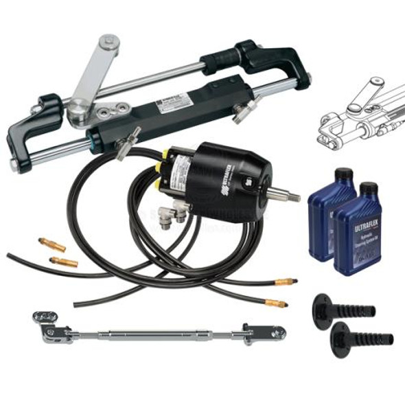 Ultraflex Hydraulic Steering Kits - Twin Engine Single Cylinder - Mercury / Yamaha Engines